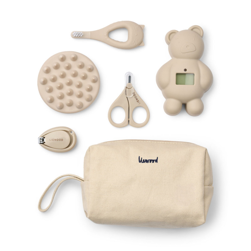 LIEWOOD Calista kit per la cura del neonato Sandy