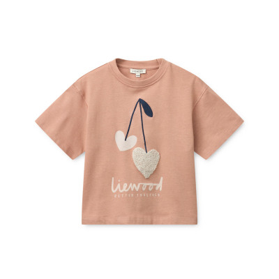 LIEWOOD Tyler maglietta Sweethearts / Pale tuscany