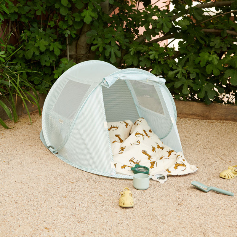 LIEWOOD tenda da spiaggia Bjork Peppermint / creme de la creme