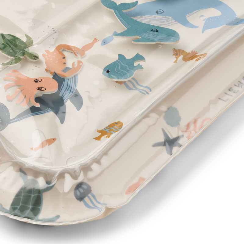 LIEWOOD tappetino gonfiabile Elin Sea creature / Sandy