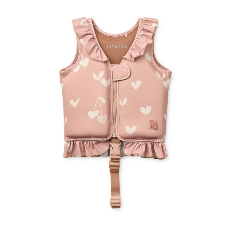 Giubbotto da nuoto LIEWOOD Dove Sweethearts / Pale tuscany