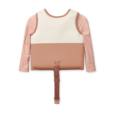 LIEWOOD giubbotto galleggiante con maniche Dove Tuscany rose multi mix