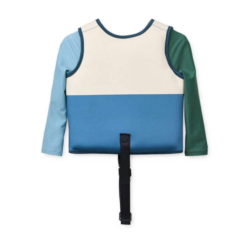 LIEWOOD giubbotto galleggiante con maniche Dove Riverside multi mix