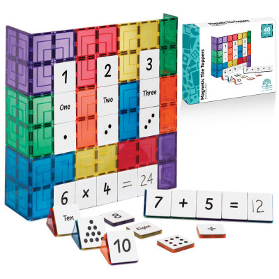 Carte magnetiche numeri e calcolo 40 pezzi