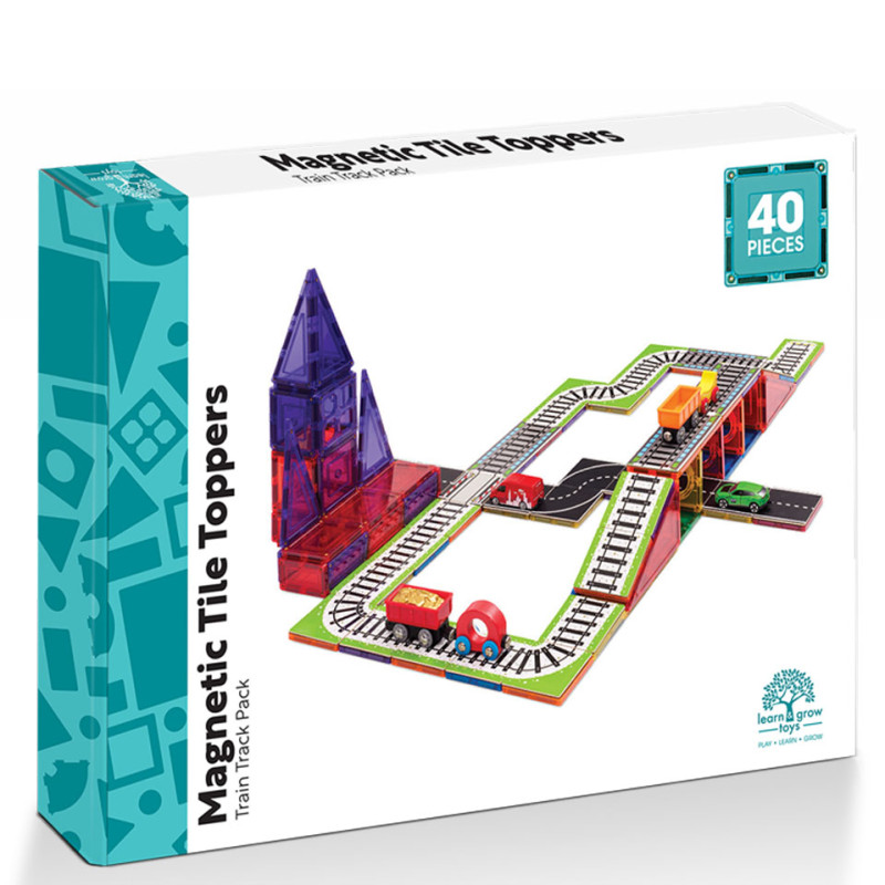 Carte magnetiche binari treno 36 pezzi