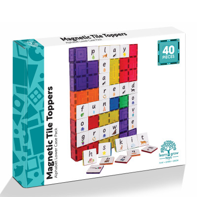 Carte magnetiche lettere minuscole 40 pezzi