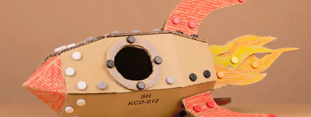 Makedo: Creare e costruire con il cartone