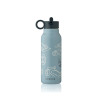 Borraccia termica 350 ml LIEWOOD Falk Race cars / Beach blue