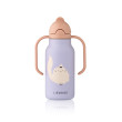 Borraccia termica Kimmie 250 ml LIEWOOD Cat / Warm lilac