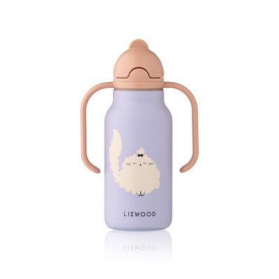 Borraccia termica Kimmie 250 ml LIEWOOD Cat / Warm lilac