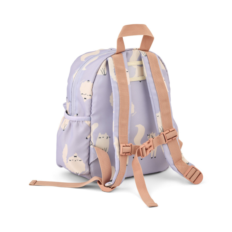 LIEWOOD zaino Andreas Cat / Warm lilac