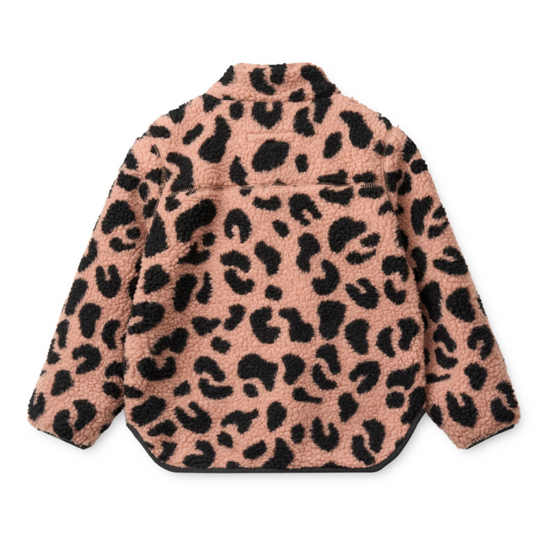 LIEWOOD Giacca in pile per bambini Nolan Mega leo / Pale tuscany