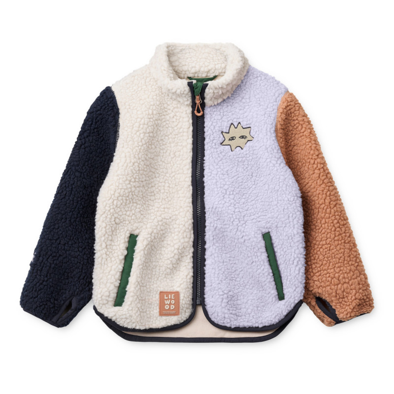 LIEWOOD Giacca in pile per bambini Nolan Mood multi mix