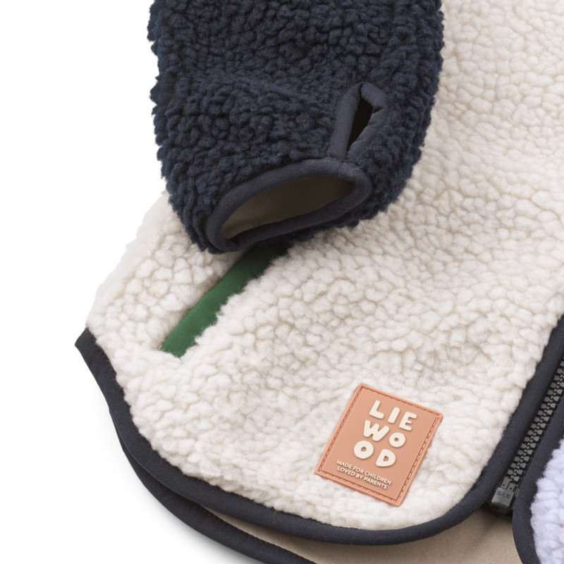 LIEWOOD Giacca in pile per bambini Nolan Mood multi mix