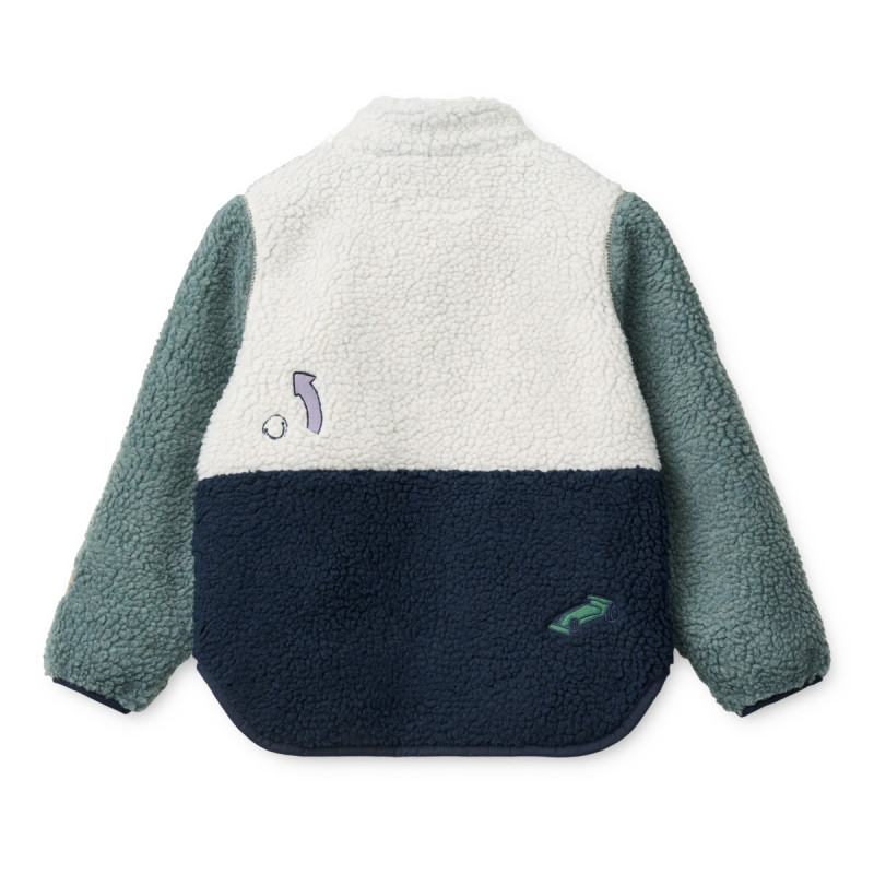 LIEWOOD Giacca in pile per bambini Nolan Play mix