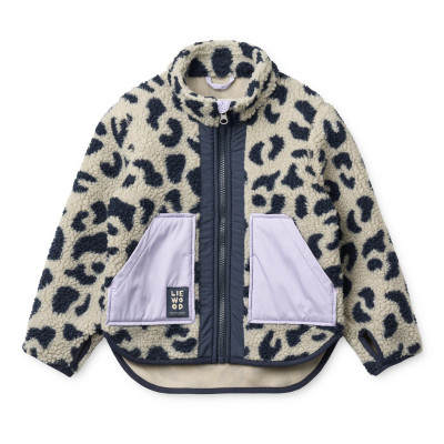 LIEWOOD Giacca in pile per bambini Noam Mega leo / Mist mix