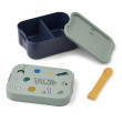 LIEWOOD lunchbox per bambini Kamil Play / Dusty Peppermint