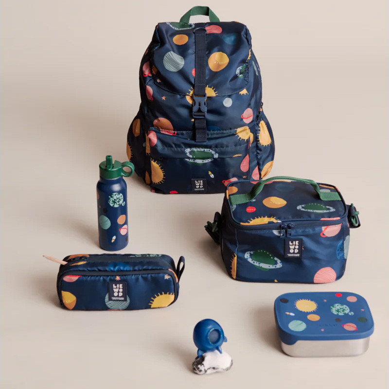 LIEWOOD borsa termica porta pranzo Toby Universe / Classic Navy