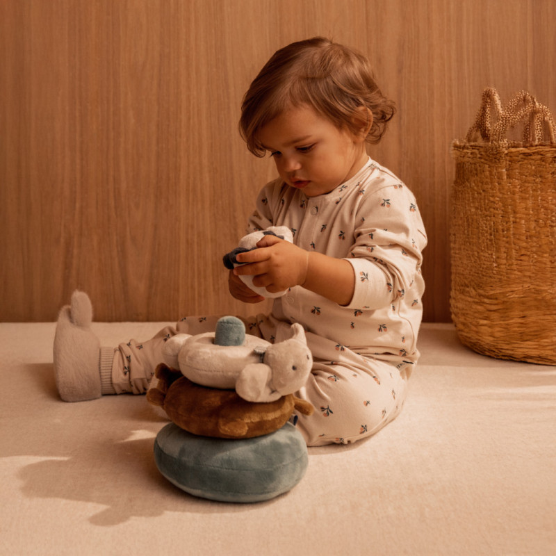 LIEWOOD pantofole in peluche Beth Rabbit Mist