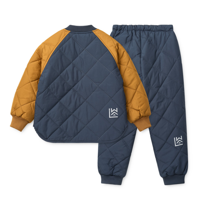 LIEWOOD Set termico ZELLA Classic navy multi mix