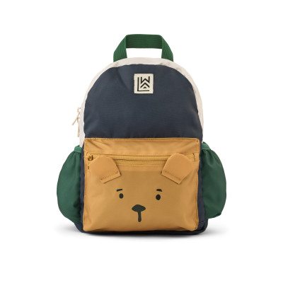 LIEWOOD zaino Andreas Bear Classic navy multi mix