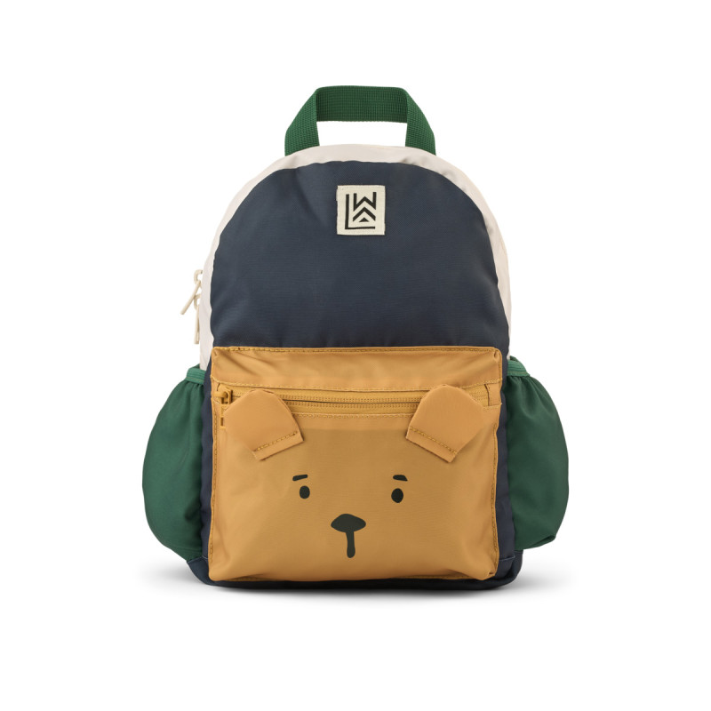 LIEWOOD zaino Andreas Bear Classic navy multi mix