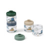LIEWOOD Dominique contenitori in tritan per pappa 100 ml set da 4 Cars / Sandy