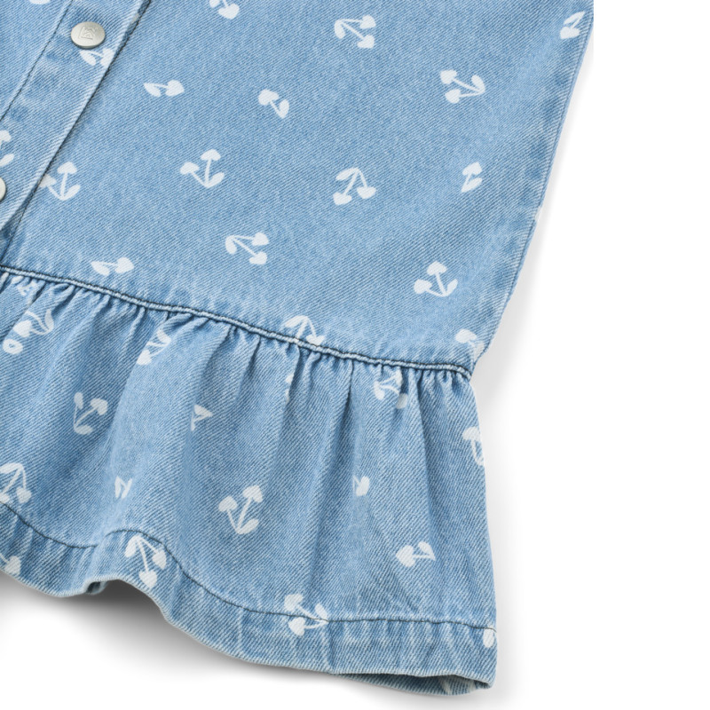 LIEWOOD Sybilla abito in denim Cherry heart sandy / Denim