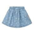 Gonna in denim da bambina LIEWOOD Rio Cherry heart sandy / Denim