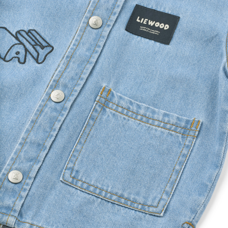 LIEWOOD Camicia in denim da bambino Greg Play / Denim