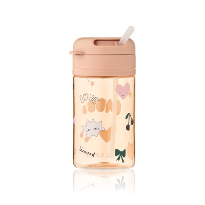 LIEWOOD Pavia bicchiere con cannuccia 500 ml Mood / Pale Tuscany