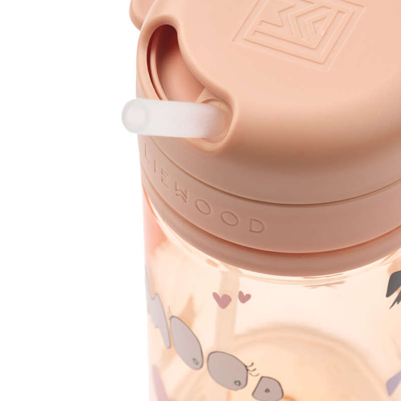 LIEWOOD Pavia bicchiere con cannuccia 500 ml Mood / Pale Tuscany