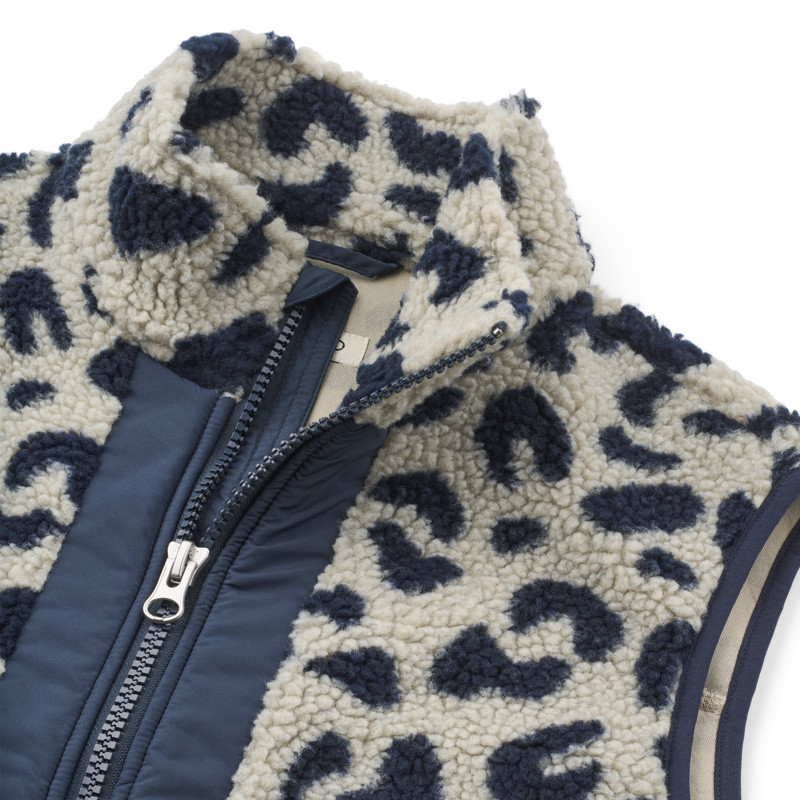 LIEWOOD Nilu gilet in pile da donna Mega leo / Mist mix