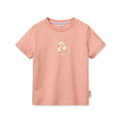 LIEWOOD Francis t-shirt bambino Cherry heart / Rose blush