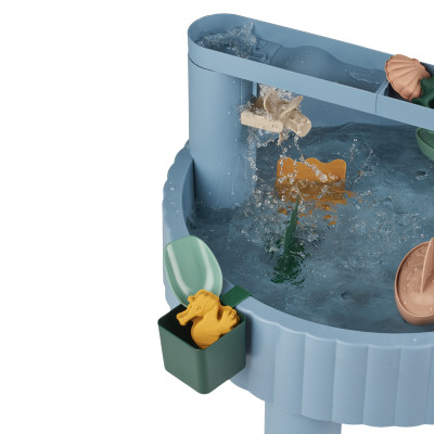 LIEWOOD tavolo da gioco Sepp Beach Blue multi mix