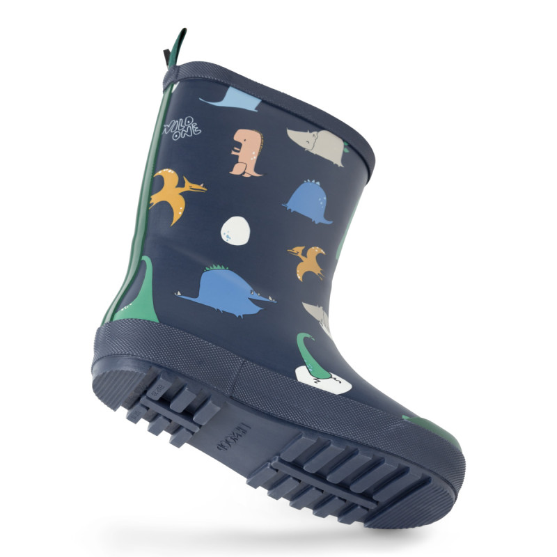 LIEWOOD stivali da pioggia termici per bambini Mason Dino roar / Classic navy