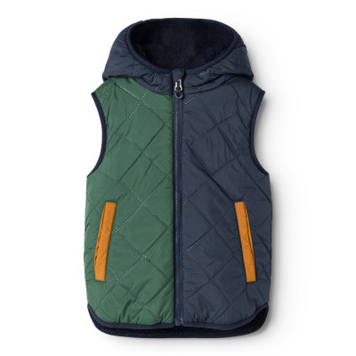 LIEWOOD gilet reversibile bambini Diana Classic navy mix