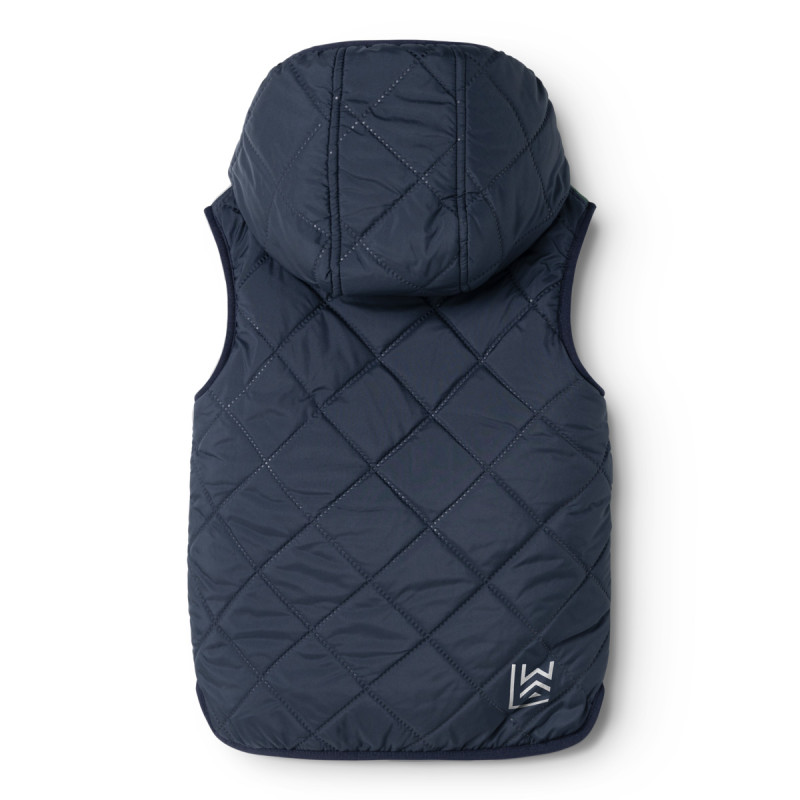 LIEWOOD gilet reversibile bambini Diana Classic navy mix