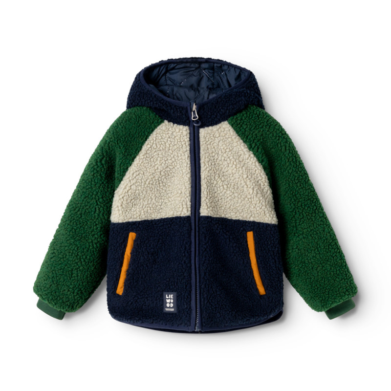LIEWOOD JACKSON giacca reversibile Garden green multi mix