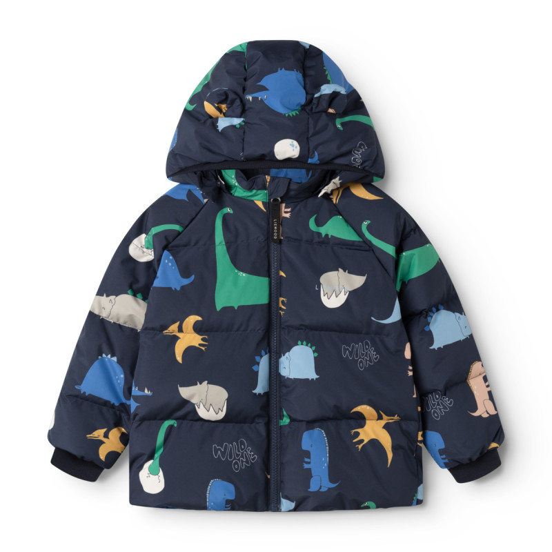 LIEWOOD Polle piumino Dino roar / Classic navy