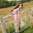 LIEWOOD Giacca in pile per bambini Nolan Mega Check / Rose blush