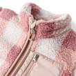 LIEWOOD Giacca in pile per bambini Nolan Mega Check / Rose blush