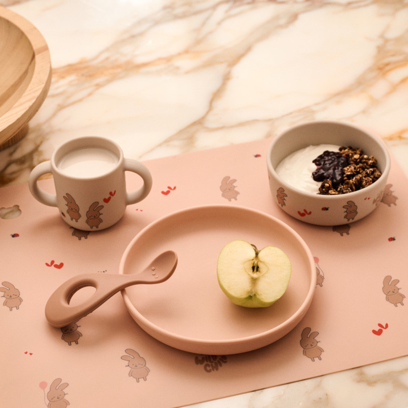Set pappa in silicone LIEWOOD Vivi Wild child / Rosey