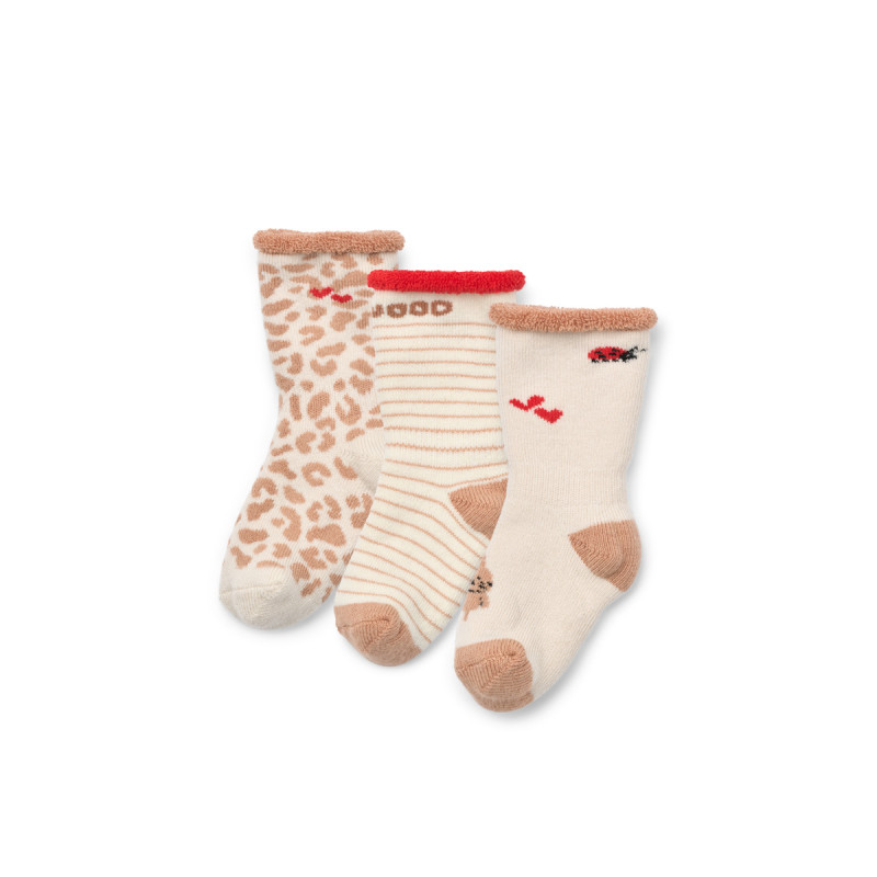 LIEWOOD ELOY Calzini neonato 3 paia Wild child multi mix