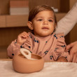 Bavaglino con maniche LIEWOOD Merle Ruffle Berry / Pale Tuscany