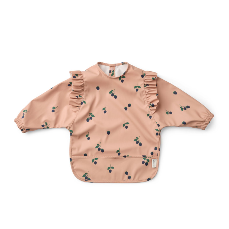 Bavaglino con maniche LIEWOOD Merle Ruffle Berry / Pale Tuscany