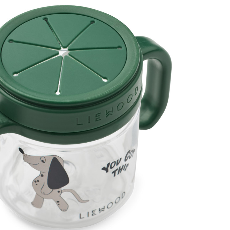 LIEWOOD ENYO Contenitore snack Dakota Dog / Mist