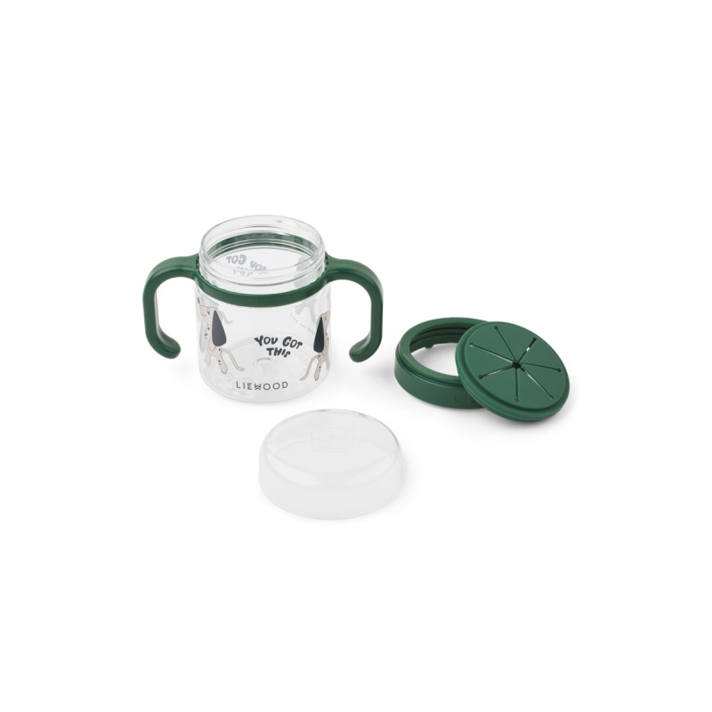 LIEWOOD ENYO Contenitore snack Dakota Dog / Mist