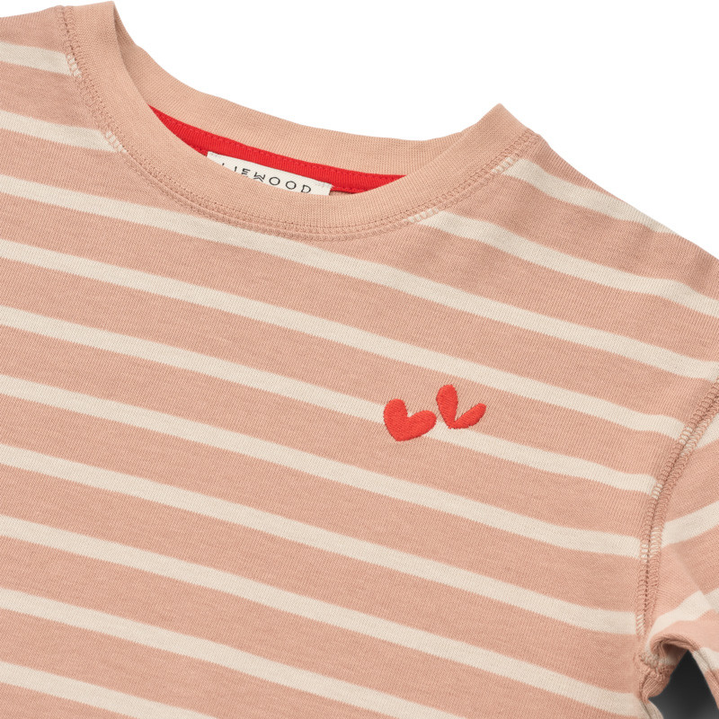 LIEWOOD TYLER maglia a righe a maniche lunghe Pale Tuscany / Sandy Stripe