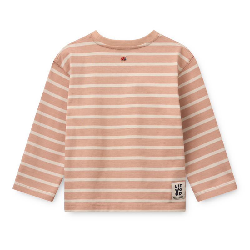 LIEWOOD TYLER maglia a righe a maniche lunghe Pale Tuscany / Sandy Stripe
